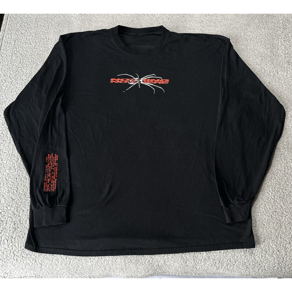 Nothing Nowhere Shirt Mens 2XL Long Sleeve Tour Merch Hip Hop Emo Rap 2018